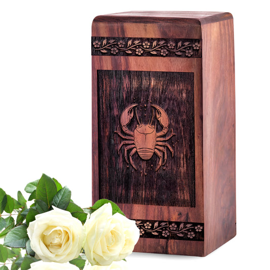 crab Urn Size 5 Inch 5”(H) x 3”(W) x 3”(L)