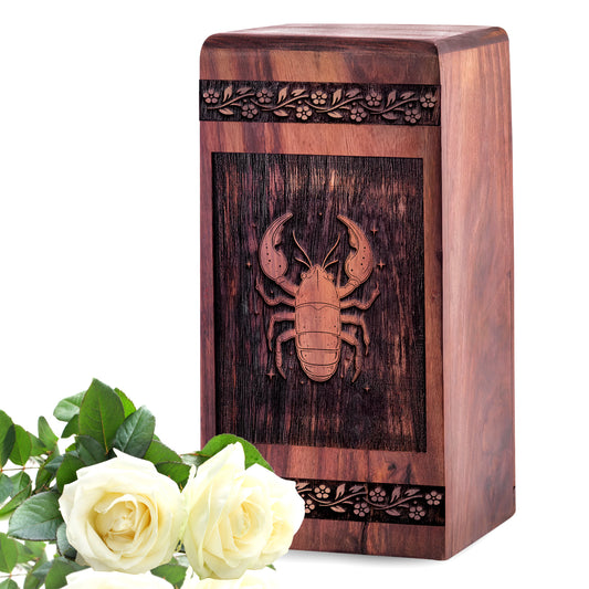 crab Urn Size 5 Inch 5”(H) x 3”(W) x 3”(L)