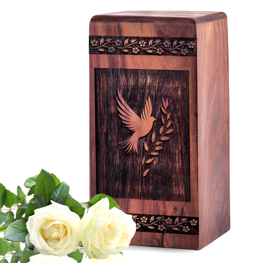 dove Urn Size 5 Inch 5”(H) x 3”(W) x 3”(L)