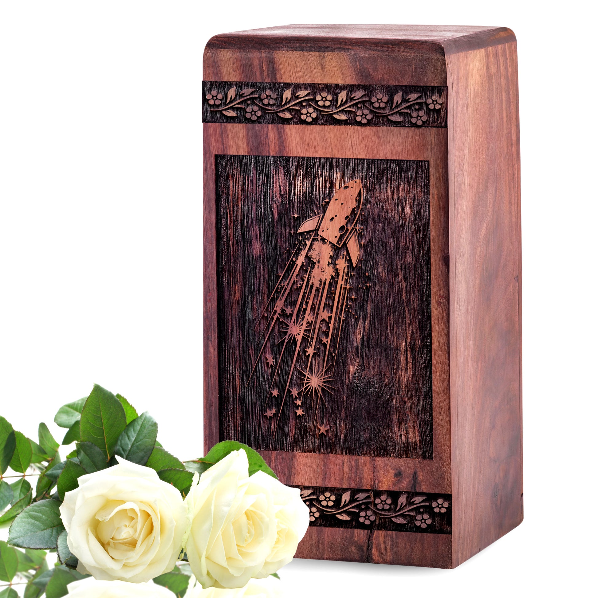 rocket Urn Size 5 Inch 5”(H) x 3”(W) x 3”(L)
