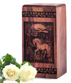 horse Urn Size 5(H)x3(W)x3(L)Inches