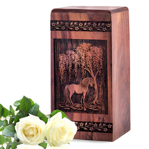 horse Urn Size 5(H)x3(W)x3(L)Inches