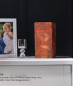 Sunset Beach Wooden Urn Box For Ashes - Wood Cremation Box For Burial