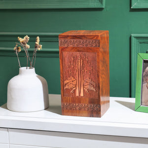Rocket Launch Cremation Urns â€“ Wooden Memorial Urns For Ashes Burial