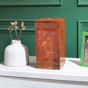 Solar System Wooden Urns â€“ Cremation Box For Ashes And Memorial