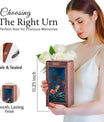 Beautiful Butterfly Wooden Urns For Ashes - Decorative Wooden Boxes For Ashes