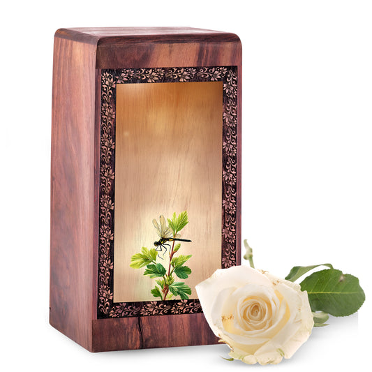 Dragonfly Nature Inspired Memorial Theme - Dragonfly Urns For Human Ashes