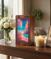 Peaceful Beach Memorial Wooden - Large Sized Urn Box For Adult Men