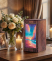 Peaceful Beach Memorial Wooden - Large Sized Urn Box For Adult Men