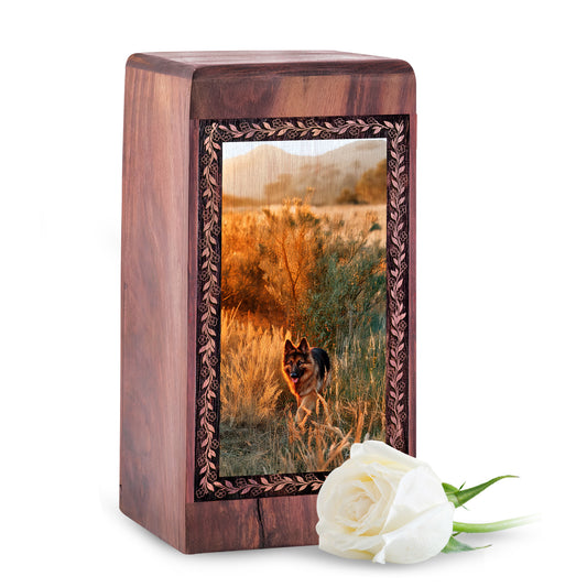 Pet Handmade Cremation Urn For Funeral - Forest Memorials Urn For Pet Ashes