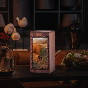 Pet Handmade Cremation Urn For Funeral - Forest Memorials Urn For Pet Ashes