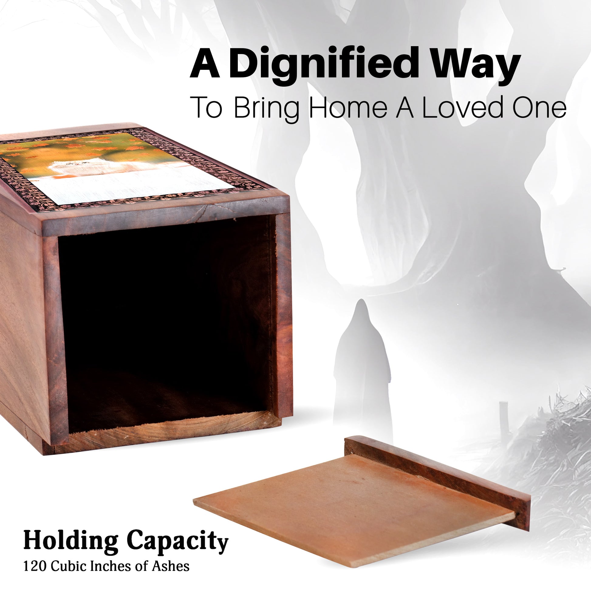 Cute Cat Urn Box For Ashes - Funeral Ashes Urns For Pet Cat