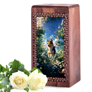 Corgi Pet Dog Ashes Urn For Cremation - Memorial Urn Boxes For Pets